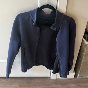 Lululemon navy blue bomber